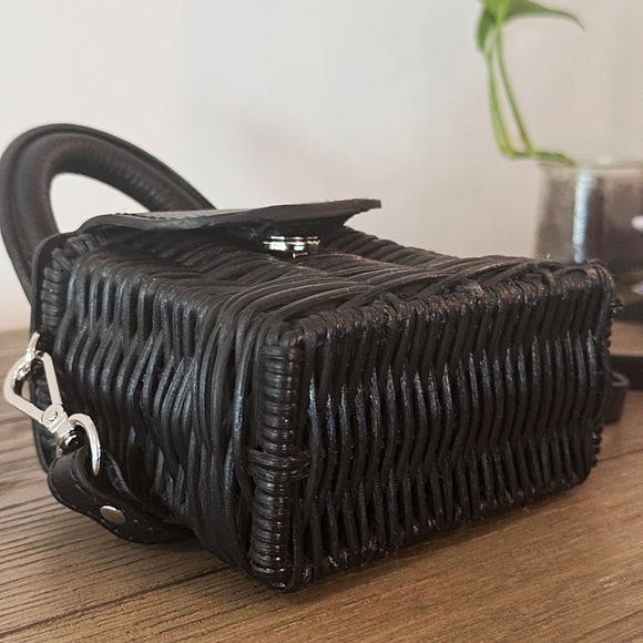 Wicker Wings Micro Babing Crossbody Handbag NWT - Picture 3 of 16